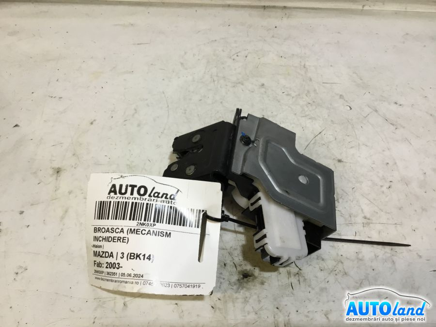 Broasca mecanism Inchidere Haion Mazda 3 BK14 2003