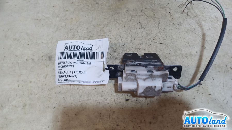 Broasca mecanism Inchidere Haion Renault CLIO III BR0/1,CR0/1 2005