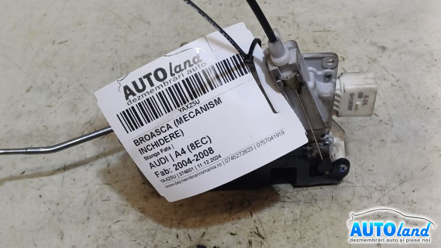 Broasca mecanism Inchidere Stanga Fata Audi A4 8EC 2004-2008