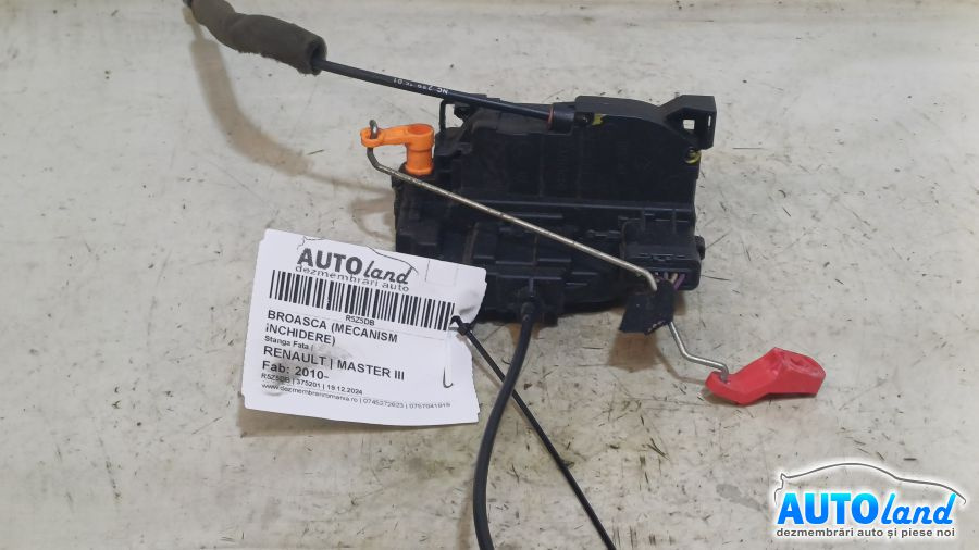 Broasca mecanism Inchidere Stanga Fata Renault MASTER III 2010