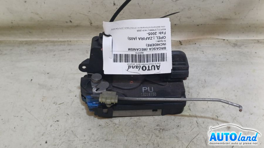 Broasca mecanism Inchidere Stanga Spate Opel ZAFIRA A05 2005