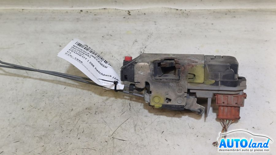 Broasca mecanism Inchidere Stanga Spate Peugeot 206 hatchback 2A/C 1998
