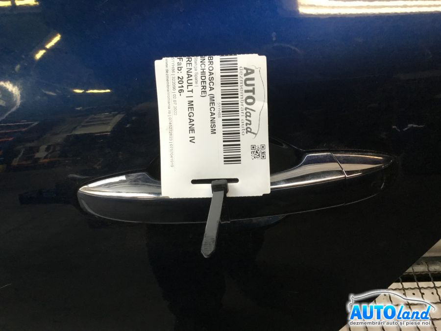 Broasca mecanism Inchidere Stanga Spate Renault MEGANE IV 2016