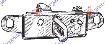 Broasca Usa-Broasca Capota - Fiat Punto 1999 , 46559072