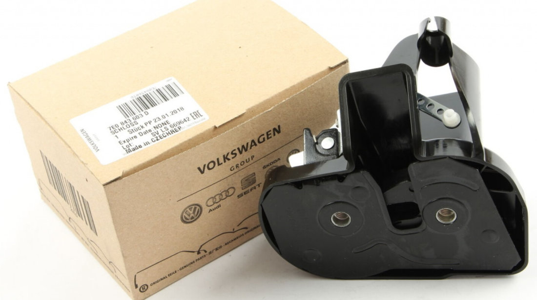 Broasca Usa Culisanta Stanga Pe Stalp Oe Volkswagen 7E0843603D