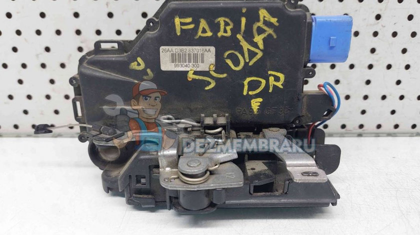 Broasca usa dreapta fata Skoda Fabia 2 (5J, 542) [Fabr 2007-2014] 3B2837016AA