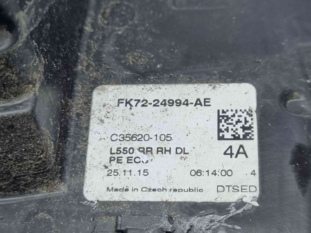 Broasca usa dreapta spate LAND ROVER Discovery Sport (L550) [Fabr 2014-2022] FK72-24994-AE