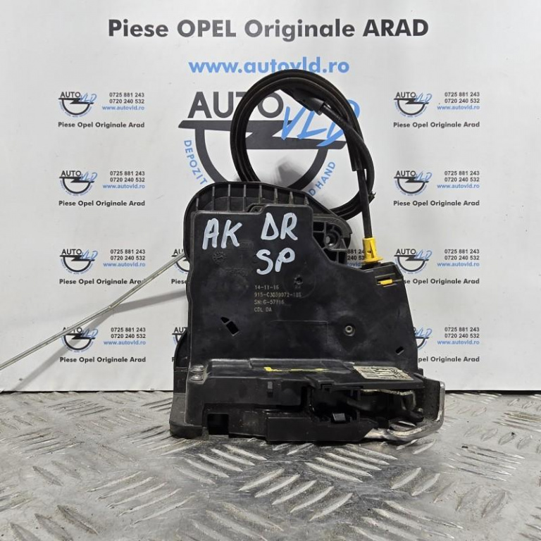 Broasca usa dreapta spate Opel Astra K 2015-2019 C3039072-18S
