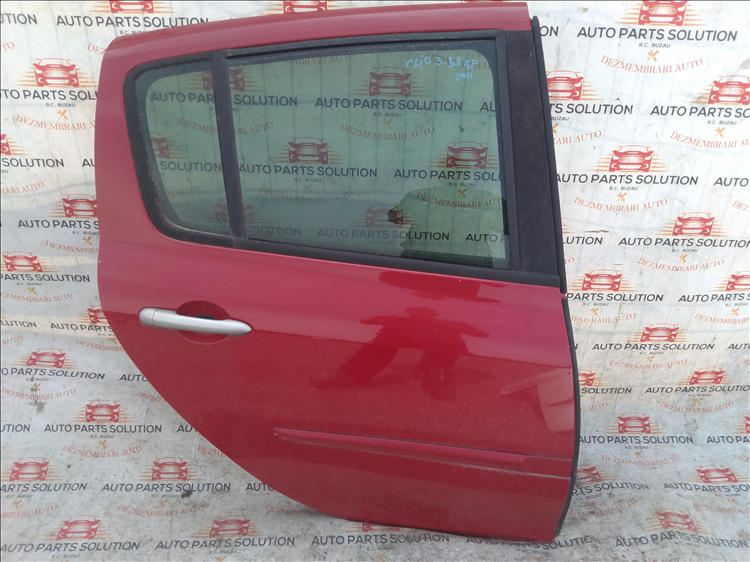 Broasca usa dreapta spate RENAULT CLIO 3 an fabr. 2011