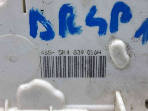 Broasca usa dreapta spate Volkswagen Golf 6 (5K1) [Fabr 2009-2013] 5K4839016H