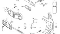 Broasca usa stanga fata Volkswagen Golf 4 (1J) Kom...