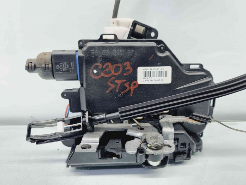 Broasca usa stanga spate Volkswagen Golf 6 Plus (521) [Fabr 2009-2013] 7L0839015H