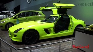 Brussels Motor Show 2012: Mercedes SLS AMG E-Cell