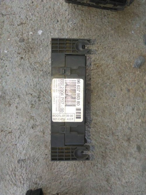 Bsi cod 9663798380 BSI 2004 p-07-00 citroen c3