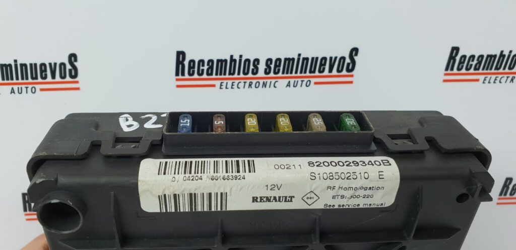 BSI Panou sigurante RENAULT MEGANE SCENIC S108502510 E / S108502510E / 8200029340BS108502510 E / S108502510E / 8200029340B