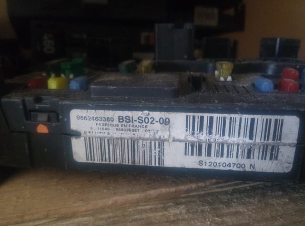 Bsi peugeot 407 cod 9652463380 s-02-00