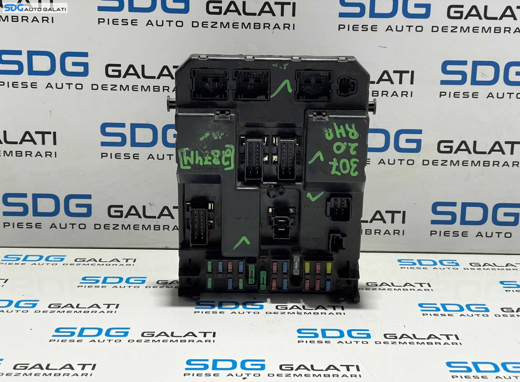 BSI Tablou Panou Sigurante Modul Calculator Confort Confort Peugeot 307 2001 - 2007 Cod 9651197580 9651196880 [L2726] [L2727]
