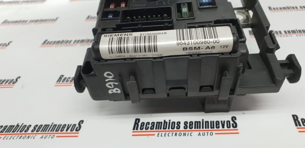 BSM Panou sigurante SIEMENS CITROEN C5 S110500004 B / S110500004B / 9643100980-00 / 9643100980 00 / 964310098000 / BSM A6 / BSMA6S110500004 B / S110500004B / 9643100980-00 / 9643100980 00 / 964310098000 / BSM A6 / BSMA6