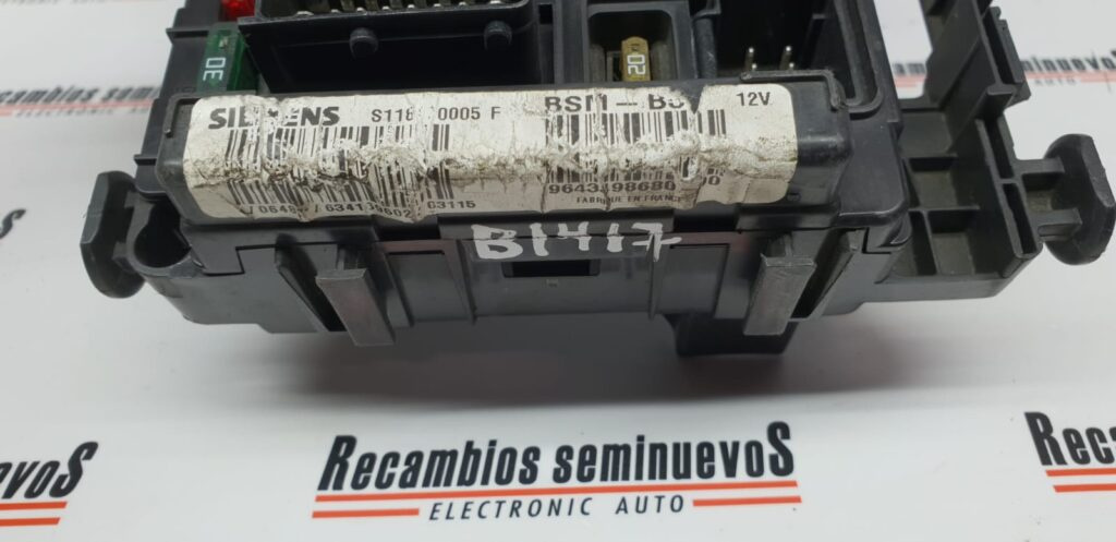 BSM Panou sigurante SIEMENS CITROEN C5 S118470005 F / S118470005F / 9643498680-00 / 9643498680 00 / 964349868000 / BSM B5 / BSMB5S118470005 F / S118470005F / 9643498680-00 / 9643498680 00 / 964349868000 / BSM B5 / BSMB5