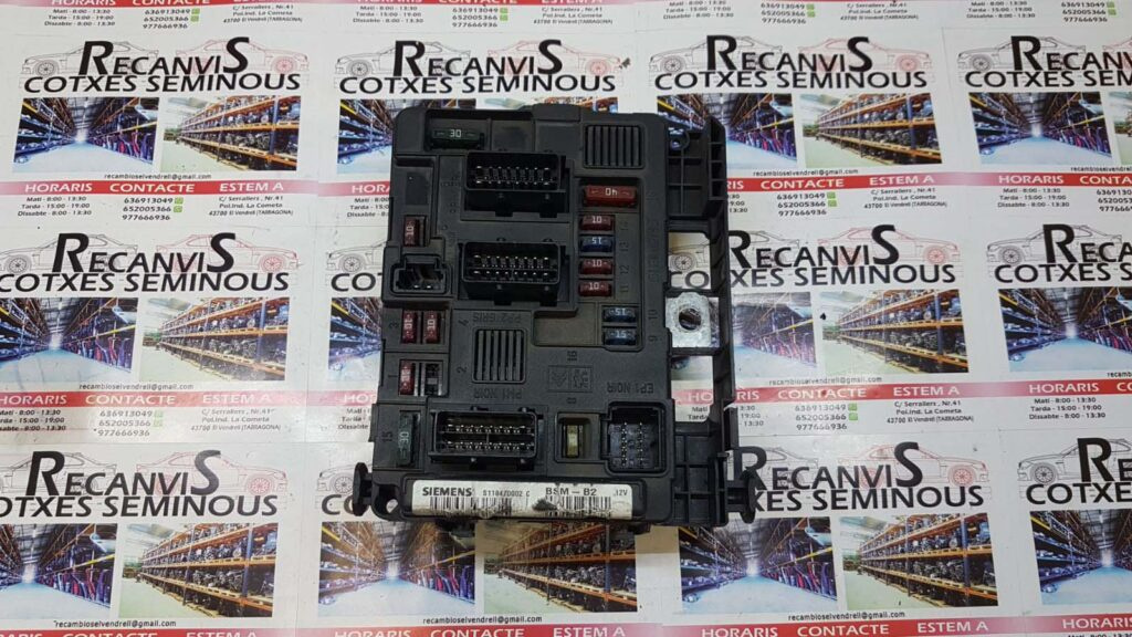 BSM Panou sigurante SIEMENS PEUGEOT 206 S118470002 C / S118470002C / 9643498980-00 / 9643498980 00 / 964349898000 / BSM-B2 / BSM B2 / BSMB2S118470002 C / S118470002C / 9643498980-00 / 9643498980 00 / 964349898000 / BSM-B2 / BSM B2 / BSMB2