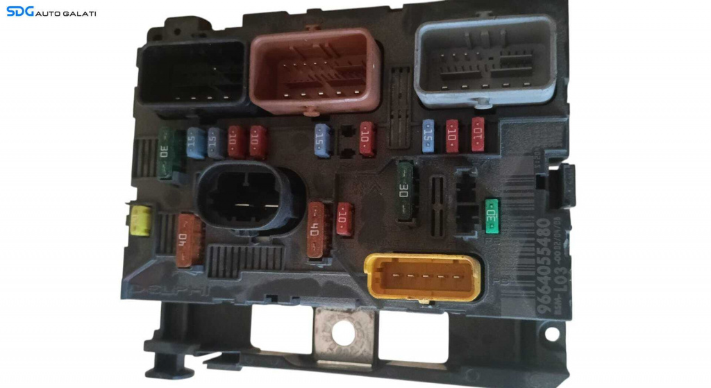 BSM Tablou Panou Sigurante Modul Calculator Confort Citroen C3 2002 - 2009 Cod 9664055480 BSM-L03 [M8497]