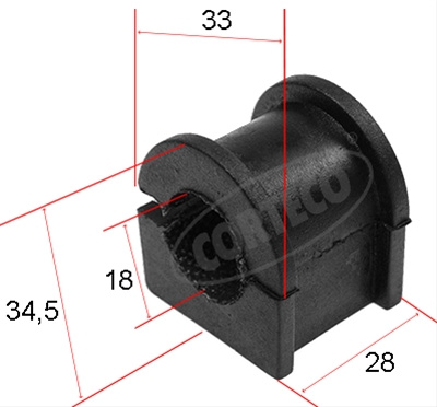 Bucsa, Bara Stabilizatoare Corteco Ford 80000450