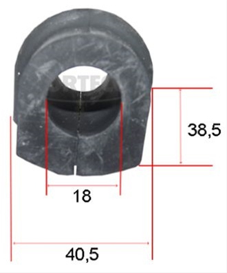 Bucsa, Bara Stabilizatoare Corteco Nissan 49367525