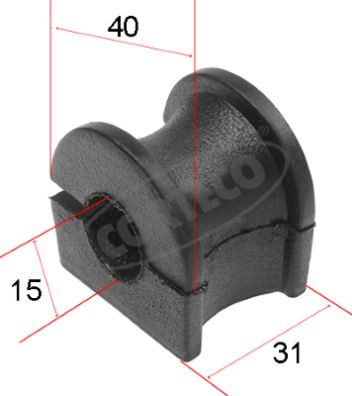 Bucsa, BARA stabilizatoare punte fata (80000462 COR) FORD