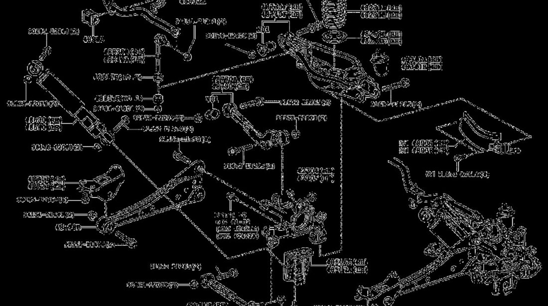 Bucsa bara stabilizatoare punte spate Toyota Rav 4 III TOYOTA OE 48818-42010