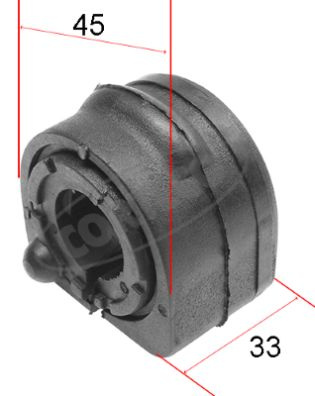 Bucsa, BARA stabilizatoare puntea spate (80000459 COR) FORD