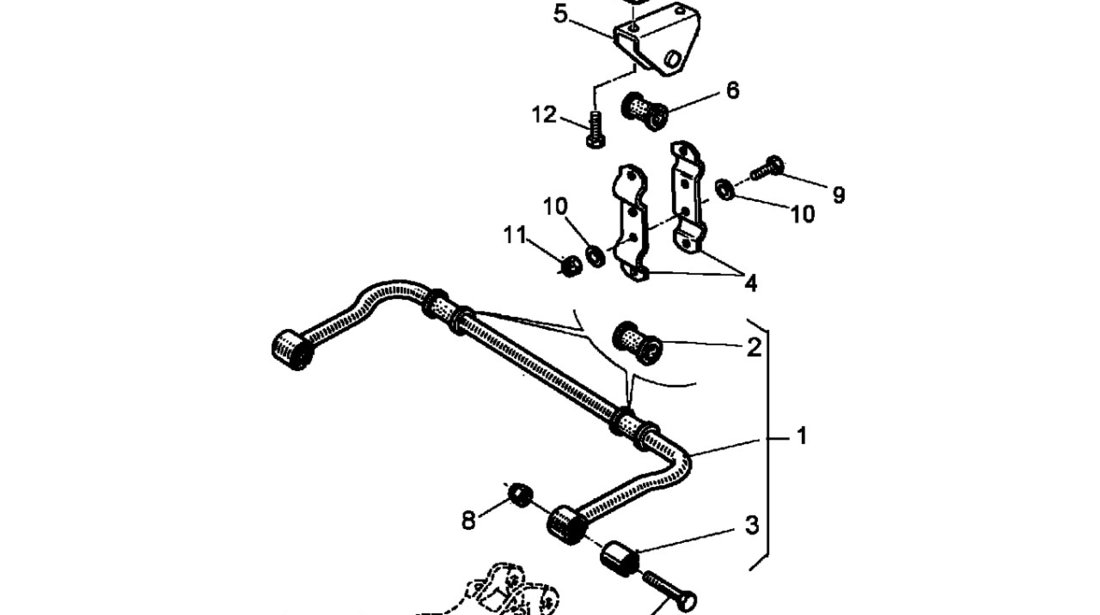 Bucsa bara stabilizatoare spate Renault Midlum (poz.2) LEMA 5010557315