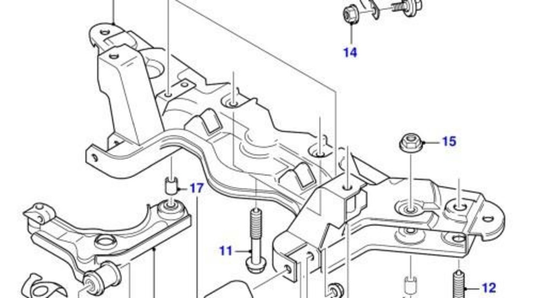 Bucsa brat fata Ford FIESTA Mk IV (JA_, JB_) 1995-2002 01700668