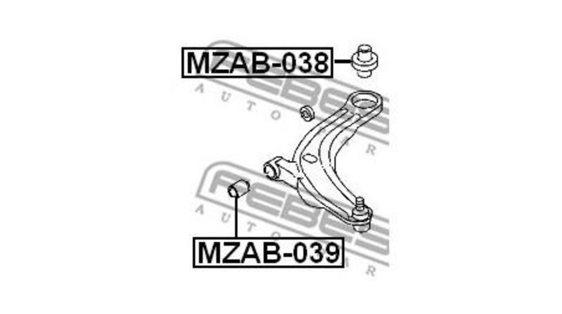 Bucsa brat Mazda MPV Mk II (LW) 1999-2006 #2 850050805