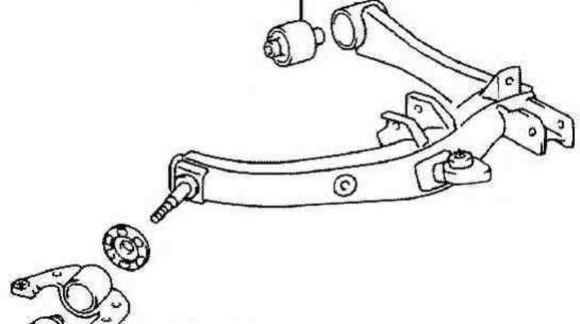 Bucsa brat TOYOTA AVENSIS Combi (T25) TOYOTA 4872505090