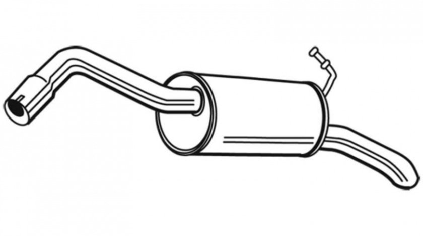 Bucsa brat Volkswagen VW LT Mk II platou / sasiu (2DC, 2DF, 2DG, 2DL, 2DM) 1996-2006 #2 011217