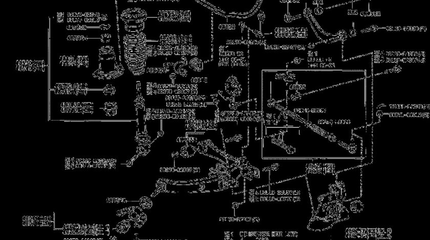 Bucsa fuzeta spate Avensis TOYOTA OE 48725â€‘05090