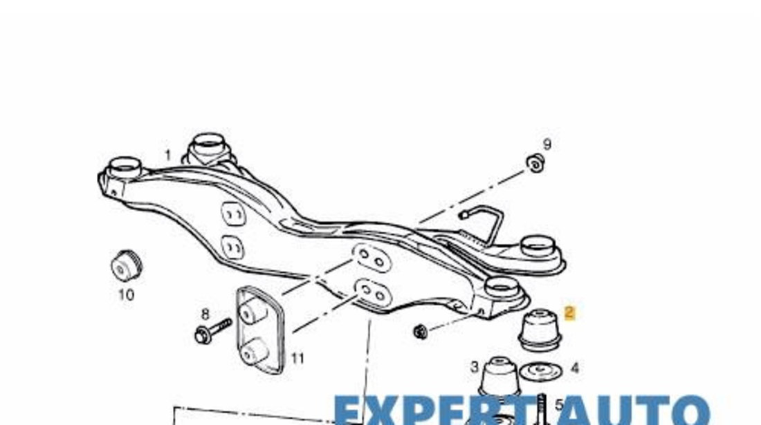 Bucsa jug spate Opel VECTRA B (36_) 1995-2002 045368B