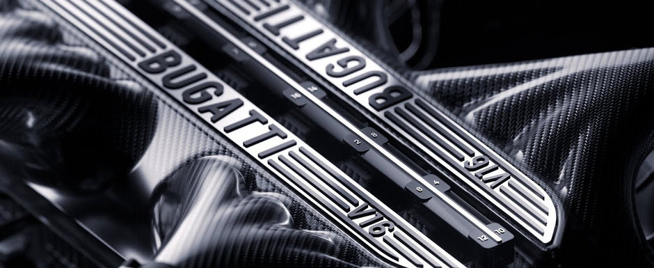 Bugatti a publicat acum primele informatii si detalii oficiale despre inlocuitorul lui Chiron. Noul model va beneficia de un motor cu 16 cilindri in V