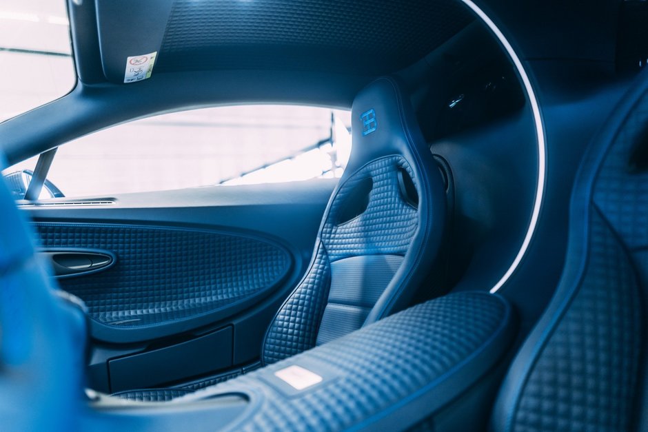 Bugatti Centodieci - Poze interior
