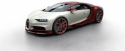 Sapte combinatii demente pentru noul Bugatti Chiron. Fibra de carbon rosie e preferata noastra!