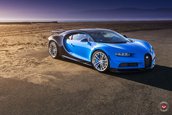 Bugatti Chiron cu jante Vossen