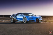 Bugatti Chiron cu jante Vossen