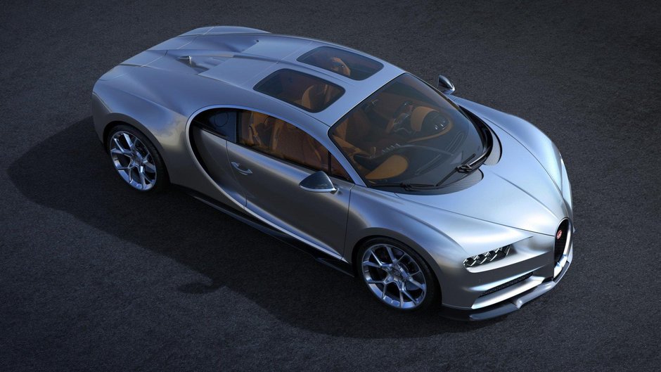 Bugatti Chiron cu Sky View