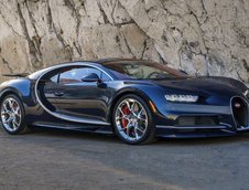 Bugatti Chiron in carbon albastru