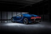 Bugatti Chiron in carbon albastru