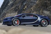 Bugatti Chiron in carbon albastru