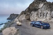 Bugatti Chiron in carbon albastru