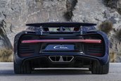 Bugatti Chiron in carbon albastru