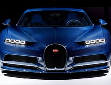 Bugatti Chiron in carbon albastru