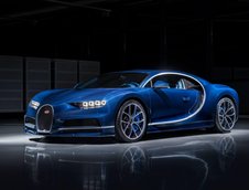 Bugatti Chiron in carbon albastru